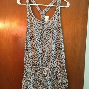 NEW!! American Eagle Cheetah Romper